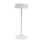 Eglo Table Lamp Simeri Solar Steel White 3W 250lm - 830-860 Tunable White | IP44 - Touch Dimmable - USB-C